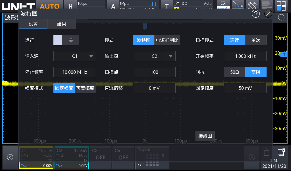 波特圖 / 電源抑制比