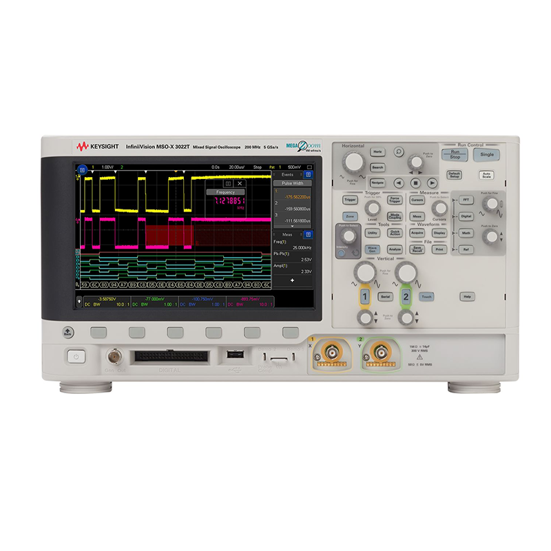 是德科技 MSOX3022T 混合信號示波器