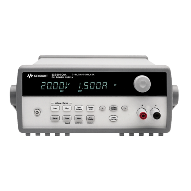 是德科技 E3644A 80W 電源，8V，8A 或 20V，4A