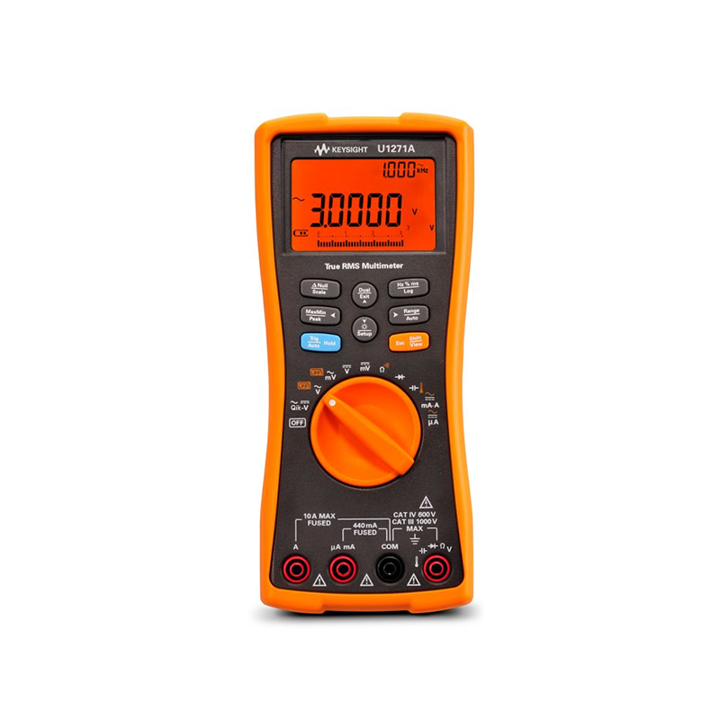 是德科技 U1271A 手持式數(shù)字萬用表，4 ? 位，IP54
