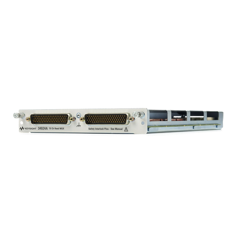 是德科技 34924A 用于34980A的70路干簧式多路復用器